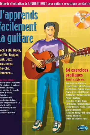 Carisch J'apprends Facilement La Guitare - Huet - Prêt à expédier