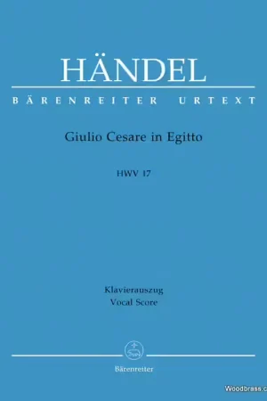 Barenreiter Haendel G. F. - Giulio Cesare In Egitto HWV 17 - CHANT-piano - Ajoutez au panier