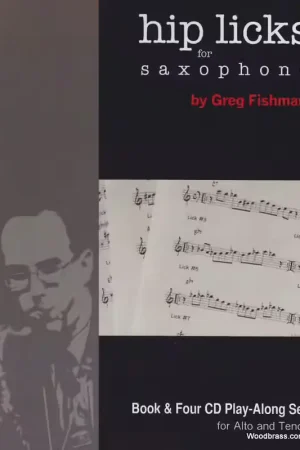 Réduction spéciale | Jazz Studio Fishman Greg - Hip Licks For Saxophone - + 4 CD'S