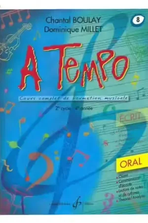 Billaudot Boulay & Millet - A Tempo : Oral Vol.8 - Livraison express