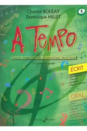 Billaudot Boulay & Millet - A Tempo : Écrit Vol.8 - Prix doux