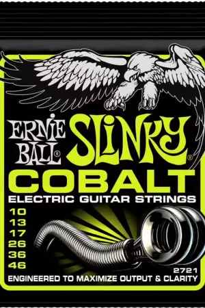 Ernie Ball 2721 Slinky Cobalt Regular Slinky 10-46 | Offre