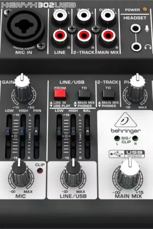 Behringer Xenyx 302USB Console - Prix doux