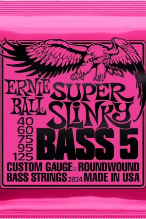 Prix réduit - Ernie Ball 2824 Super Slinky 5C 40-125