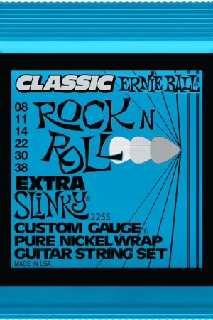 Ernie Ball 2255 Classic RNR Extra Slinky 8-38 | Offre exceptionnelle