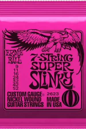 Offre exclusive - Ernie Ball 2623 Super Slinky 7C 9-52