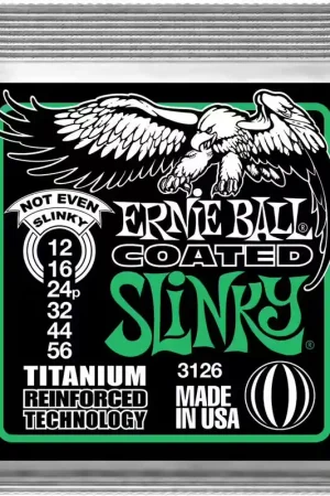 Très demandé | Ernie Ball 3126 Coated Slinky Not Even Slinky 12-56