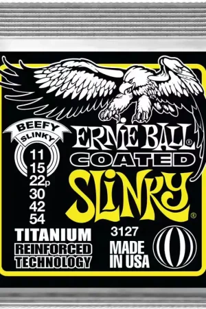 Ernie Ball 3127 Coated Slinky Beefy Slinky 11-54 | Incontournable