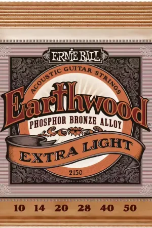 Prix malin - Ernie Ball 2150 Earthwood Phosphor Bronze Extra Light 10-50