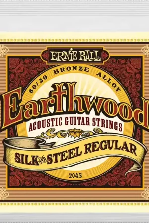 Plus que quelques unités | Ernie Ball 2043 Earthwood 80/20 Silk Steel Regular 13-56