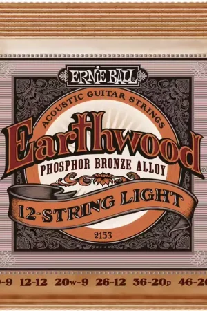 Ernie Ball 2153 Earthwood Light 12C 9-46 | Profitez-en