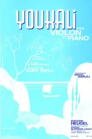 Haute qualité | Leduc WEILL K. - YOUKALI - VIOLON ET PIANO
