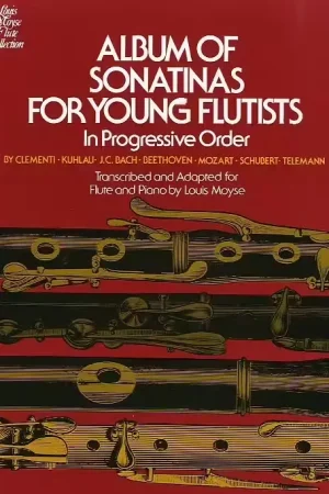 Offre spéciale | Schirmer MOYSE L. - ALBUM OF SONATINAS FOR YOUNG FLUTISTS