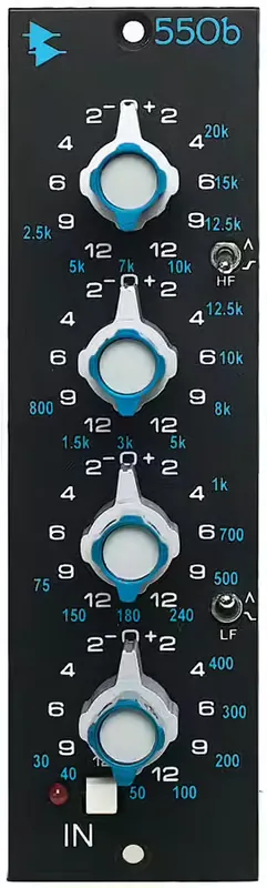 Nouveau lancement - Api Audio 550B 4-Band EQ