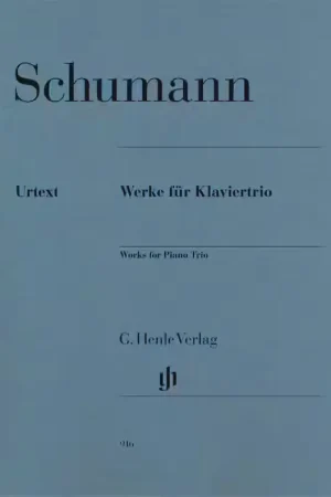 Prix imbattable | Henle Verlag Schumann R. - Piano Trio And Fantasy Pieces Op. 88