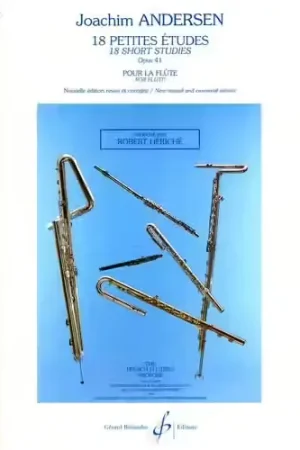 Billaudot Andersen Joachim - 18 Petites Études Opus 41 - Saxophone | Nouvel arrivage