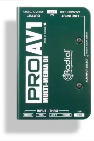 Prix exceptionnel - Radial Pro AV1 Di Passive Mulitmedia Mono