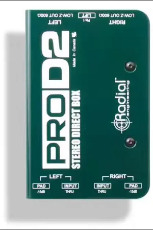 Radial Pro D2 Di Passive | Petit prix