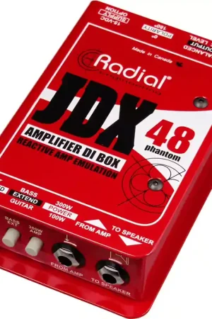 Radial JDX Reactor Di Active pour Guitare | Offre limitée