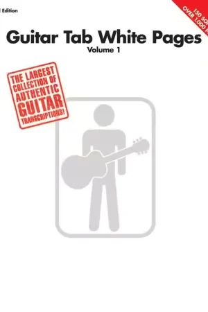 À ne pas manquer - Hal Leonard White Pages Vol.1 2ND Edition - Guitar Tab