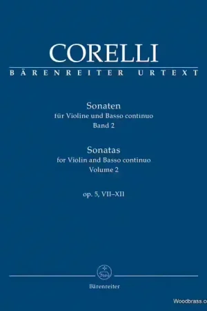 Prix choc - Barenreiter A. - Sonatas For Violin And Basso Continuo Op.5 Vii-Xii Vol.2