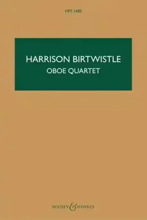 Prix cassé | Boosey & Hawkes Birtwistle - Oboe Quet Hps 1482 - Hautbois Violon Alto Et Violoncelle