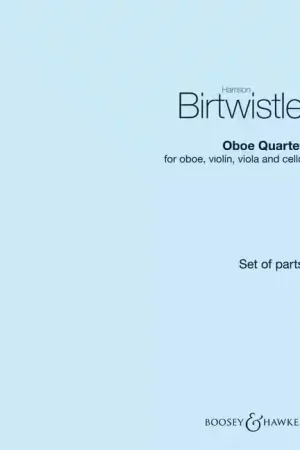 Prix mini - Boosey & Hawkes Birtwistle - Oboe Quet - Hautbois Violon Alto Et Violoncelle