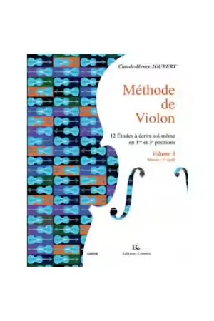 Disponible maintenant - Combre Joubert C.H. - Methode De Violon Vol. 3