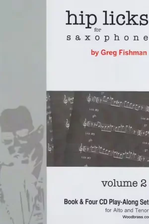 Meilleur prix - Jazz Studio Fishman Greg - Hip Licks For Saxophone Vol.2 - + 4 CD'S