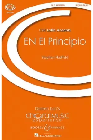 Boosey & Hawkes Hatfield S. - En El Principio - Chorale - Disponible maintenant