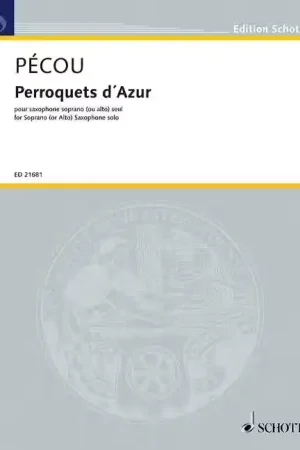 Schott Pecou T. - Perroquets D'azur - Saxophone | Préféré des clients