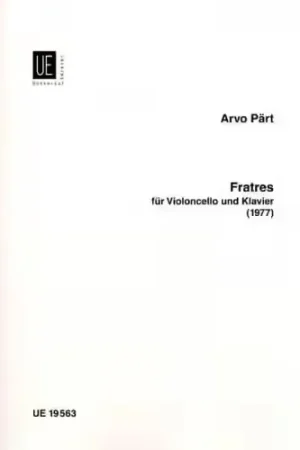 Prix en baisse | Universal Edition PöRT - Fratres - Violoncelle et Piano