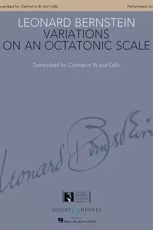Tendance - Boosey & Hawkes Bernstein - Variations On An Octatonic Scale - Clarinette et Violoncelle
