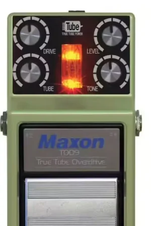 Maxon TOD-9 True Tube Overdrive | Retour facile