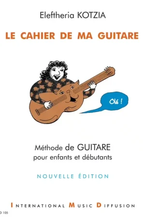 Prêt à expédier | Imd Arpeges Le Cahier De Ma Guitare Vol.1 - Kotzia