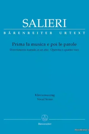 Barenreiter Salieri A. - Prima La Musica E Poi La Parole | Meilleure vente