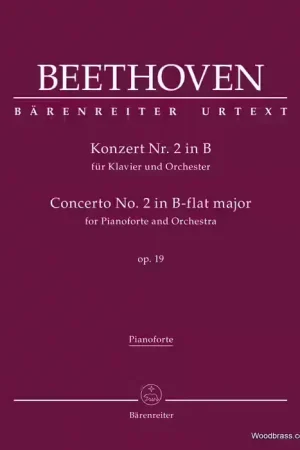 Qualité professionnelle | Barenreiter Beethoven L.V. - Konzert NR.2 In B Op.19 - Piano Reduction