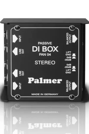 Palmer PAN4 Pro - Bote De Direct 2 Canaux Passive | Disponible dès maintenant