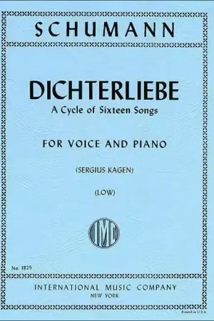 IMC Schumann - Dichterliebe OP48 Cycle Of 16 Songs L Vce PFT - Low Voice et Piano - Prix imbattable
