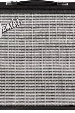 Qualité supérieure | Fender Rumble 25 (V3) Black/Silver