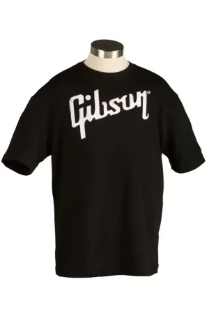Gibson Accessories "XL" Lifestyle Distressed Gibson Logo T Black | Top des ventes