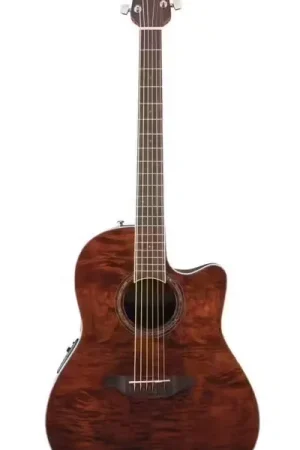 Ovation Celebrity Standard Plus Mid Cutaway Nutmeg Burled Maple CS24P-NBM-G | Remise