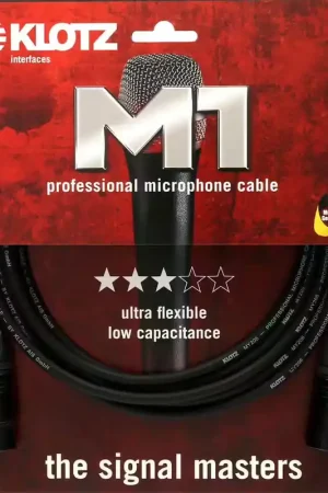 Klotz Cable Micro XLR 2 M Male Femelle Neutrik - Stock presque épuisé