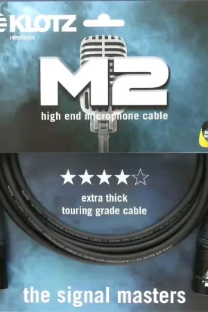 Excellente qualité - Klotz M2 Superior Microphone 1 M