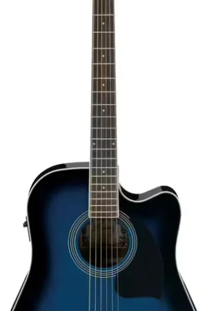 Produit phare | Ibanez PF15ECE-TBS Transparent Blue Sunburst Performance