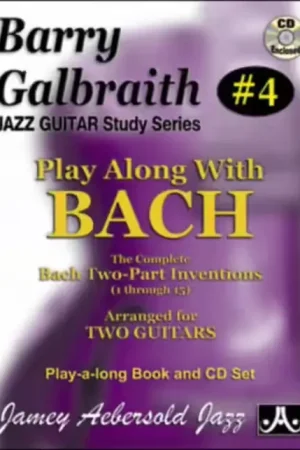 Disponible maintenant - Aebersold Galbraith B. - Play Along With Bach + CD - Guitare