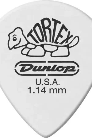 Jim Dunlop 12 x 1,14mm Tortex White Jazz III - Achetez dès maintenant