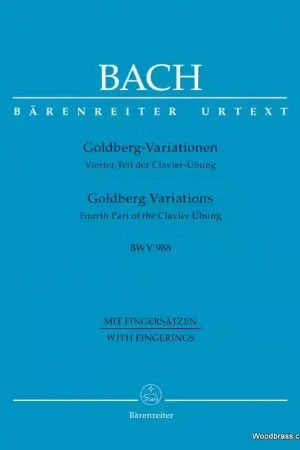 Recommandé - Barenreiter Bach J.S. - Goldberg Variations BWV 988