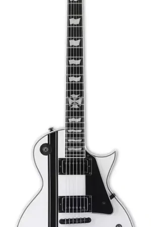 LTD Guitars LTD Signature James Hetfield Ironcross Snow White - Fin de série