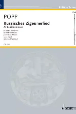 Prix doux - Schott Popp - Air Bohémien Russe Op. 462/2 - Flute et Piano